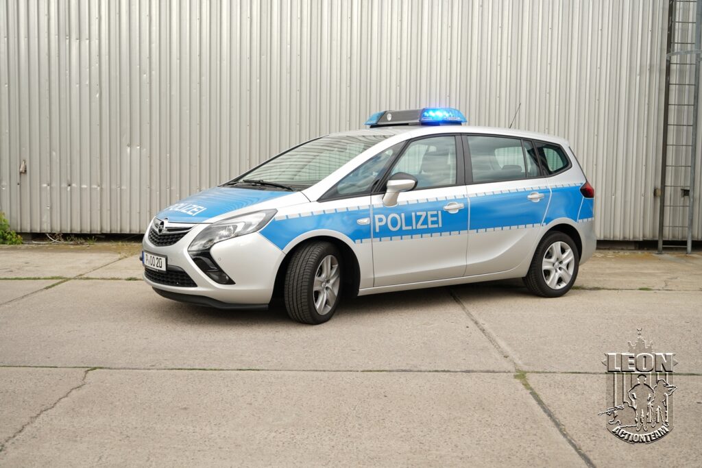 Polizei Streifenwagen Opel Zafira