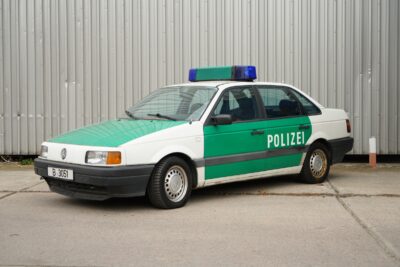 Polizei Streifenwagen VW Passat