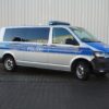Polizei Streifenwagen VW T6, Einsatzfahrzeug mieten bei LEON Actionteam