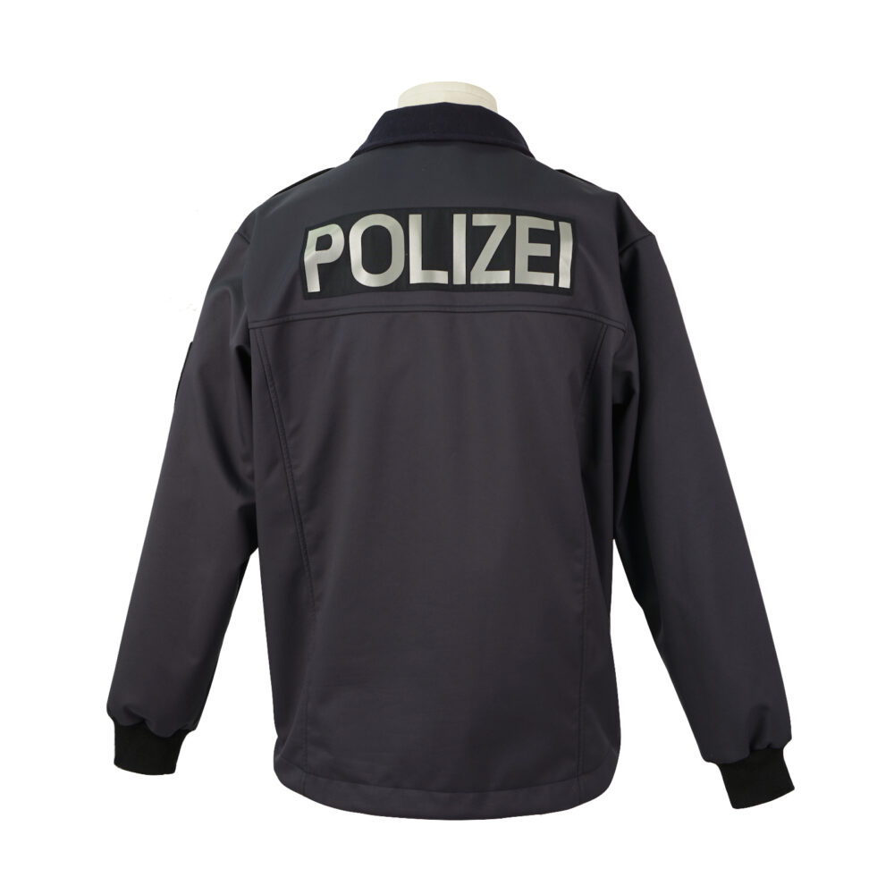 Polizei Uniform Softshelljacke