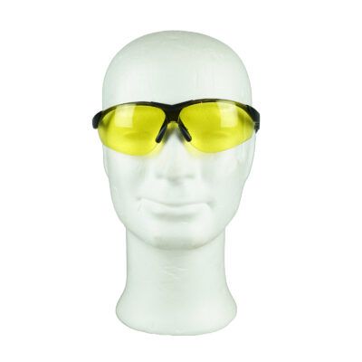 schutzbrille mit gelben glas
