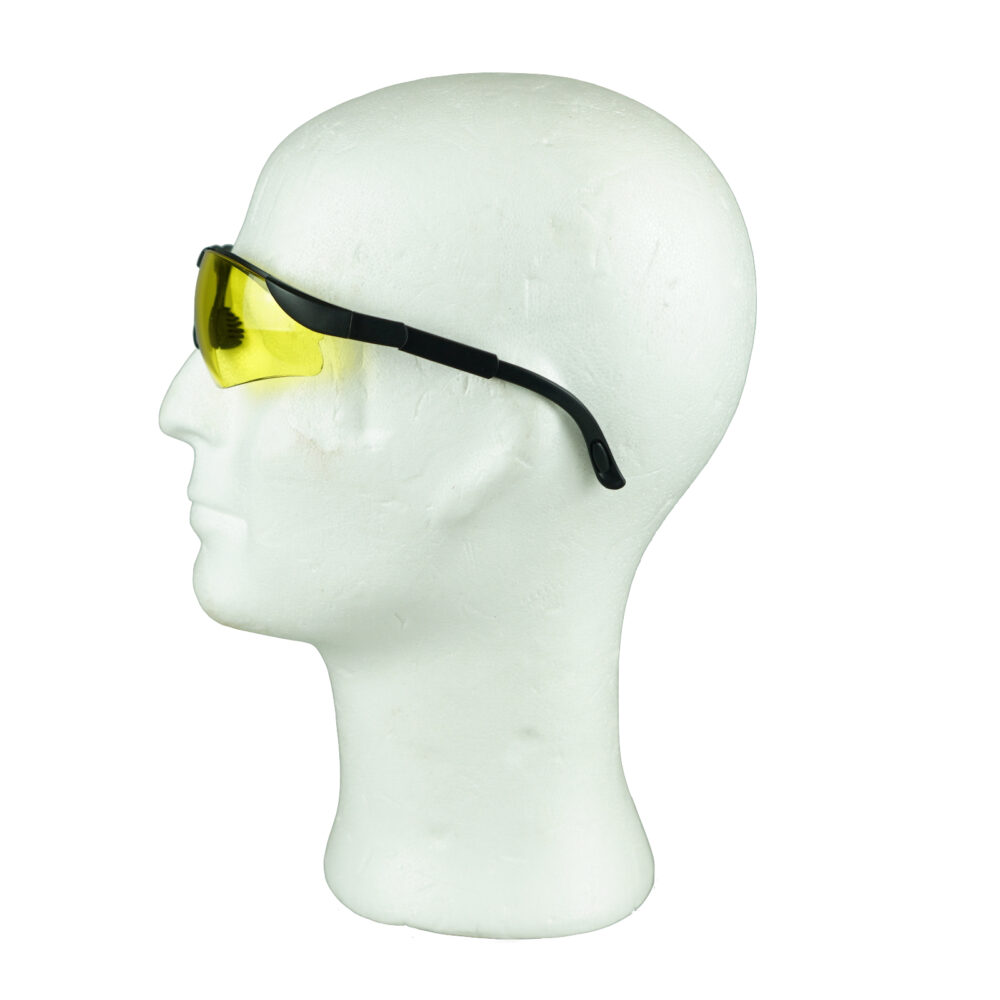 schutzbrille mit gelben glas
